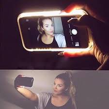 Luminous Luxury Flash Selfie Light Up Glowing Case For Iphone Kaaum
