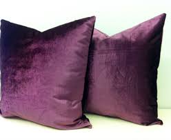 Two Plum Velvet Pillow Covers Velvet Pillow Decorative Pillows Purple Velvet Pillow Covers Cushion Velvet Pillow Covers Velvet Cushions Plum Throw Pillows