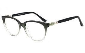 Womens Round Prescription Glasses 0303 Green Prog Round Prescription Glasses Prescription Glasses Glasses