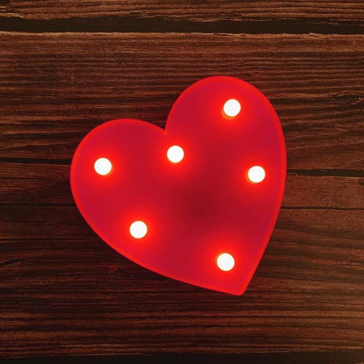 Led heart product image