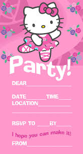 Hello Kitty Birthday Card Printable Free Hello Kitty Printable Invitations Hello Kitty Invitations Hello Kitty Birthday Invitations Hello Kitty Birthday Party