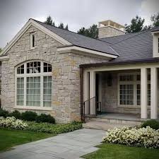 This gorgeous residential home design showcases sky chilton limestone and arctic fond du lac stone colors from our ashlar stone. 8 Awesome Farmhouse Exterior Design Ideas For Best Inspirations Modern Farmhouse Exterior Stone Houses House Exterior
