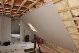 Dammung Der Dachschragen Dachschragen Dammung Der Loft Dach Dammen Dammung Dach Dachboden Renovierung