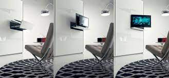 Contenitori moderni per la camera da letto maine con cassetti e maniglia scavata; 3 Soluzioni Per Inserire La Tv In Camera Da Letto