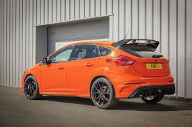 new heritage edition model is ford s swan song to the focus rs carscoops ford focus ford focus rs focus rs