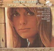 Nick De Caro And Orchestra: Happy Heart LP VG++/NM Canada A&M SP 4176