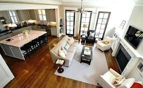 Best Kitchen Layout Plans With Family Room Combo For Latest Design T Open Concept Kitchen Living Room Living Room Furniture Layout Open Kitchen And Living Room