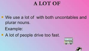 Untuk contoh kalimatnya dapat kita lihat sebagai berikut. Penggunaan A Lot Of Dalam Bahasa Inggris Dan Contoh Kalimatnya Lengkap Studybahasainggris Com