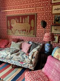 With a passion for textiles. Egyptomania Portobello Market Camels Whippets And Ottoman Textiles At Home In London By Lulu Lytle Bible Of British Taste