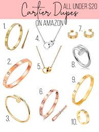 Amazon Designer Cartier Dupes In 2020 Amazon Jewelry Love Ring Cartier Love Ring