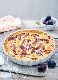 Clafoutis Moelleux Aux Quetsches Recette Moelleux Alimentation Recettes De Cuisine
