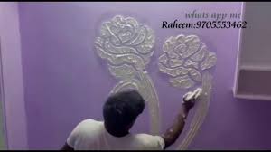Presentation matters in everything we do; How To Make A Texture Design On Wall Putty Youtube