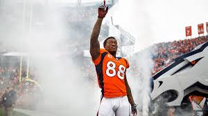 — denver broncos (@broncos) june 28, 2021. Demaryius Thomas Announces Retirement With Broncos As One Of Franchise S All Time Receiving Leaders Bulletin Observer