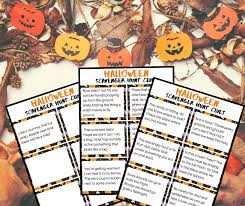 Planning a family scavenger hunt at home has never been so easy! Printable Halloween Scavenger Hunt Clues