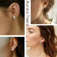 Hand of Fatima Earrings 925 Sterling Silver Hamsa Hand Stud Earrings  Protection Amulet Jewelry Gifts for Women Hipunk