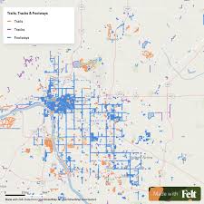 Roads in the city of Tulsa, Oklahoma