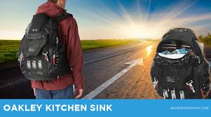 oakley kitchen sink backpack review