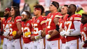 There was this commercial years ago, where this guy was painting the end zone at the stadium for the kansas city chiefs, but instead of chiefs he accidentally painted chefs. On Chiefs Patrick Mahomes And Black Lives Matter Race The Kansas City Star