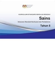 Download nota sains tahun 6 mesin. 06 Dskp Kssr Semakan 2017 Sains Tahun 5