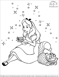 Just add a few nice words to your personal ecard, then send it off to brighten a loved one's day. Alice In Wonderland Printable Coloring Page Coloring Library