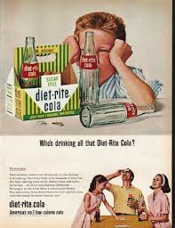 1965 Diet Rite Cola Vintage Ad Who S Drinking Vintage Ads Soda Ads Vintage Advertisements