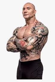 Guardians of the galaxy's david bautista revealed a new set of tattoos paying tribute to a variety of in an instagram post, bautista posted a series of photos displaying new ink he recently received. Batista Png Image Background Dave Bautista New Tattoo Transparent Png Kindpng