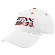 The Game Oregon State Beavers White 3 Bar Nickname Adjustable Hat Oregon State Beavers Adjustable Hat Hats