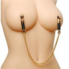 Deluxe Adjustable Nipple Clamps: Sex Toy Distributing
