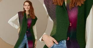Orgu Aski Harosa Teknigi Ile Basit Yelek Modeli Orguaski Com Yelek Orgu Model