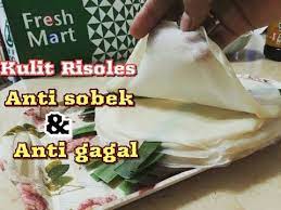 Cara Membuat Kulit Risoles Anti Sobek Dan Anti Gagal Youtube In 2021 Soto Ayam Recipe Cooking Recipes Indonesian Food
