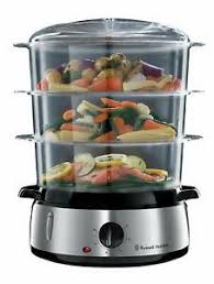 Sin embargo, si no tienes una, afortunadamente existen varias formas hay algunos trucos para cocinar maíz al vapor adecuadamente. Vapor De 3 Contenedores Apilables Con Capacidad 304 3oz Russell Hobbs Cocinar Ebay