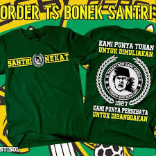 Cari tempat bikin baju pdh organisasi atau cari referensi desain baju pdh organisasi yang keren? Beli Kaos Santri Nekat Bonek Santri Kaos Persebaya Seetracker Indonesia