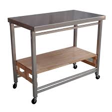 Crosley cambridge kitchen island with stainless steel top in white. Kitchen Island With Stainless Steel Top Ideas On Foter