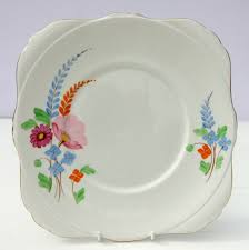 Did you scroll all this way to get facts about 1950s floral pattern? Vintage 1950s Royal Grafton Bone China Cake Plate Pattern 6416 Floral On The Vintage Pantry Store