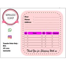 Tutorial lengkap cara membuat desain stiker pengiriman untuk olshop. Stiker Label Pengiriman Online Label Pengiriman Nota Pengiriman Shopee Indonesia