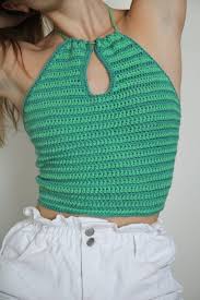 Make your crochet top pattern for summer by using these free crochet top patterns, which helps you modify yarn and stitches. Teardrop Crochet Halter Top Pattern Underground Crafter
