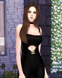 Sim of Elizabeth Gillies is an American actress and singer. If you want the  same image from CAS, then you need a complete CC.... – @sims4imagination on  Tumblr