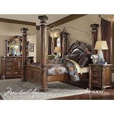 Monte Carlo Ii Canopy Poster Bedroom Set Cafe Noir Aico Furniture In Bedroom Sets Magnificent Ar Canopy Bedroom Sets Master Bedroom Furniture Canopy Bedroom