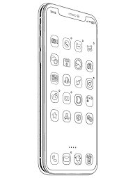 But, i bought purple iphone 11, and it looks so attractive and classy. Smartphone Coloring Page 1001coloring Com