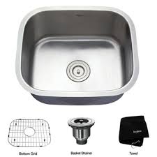 White kitchen sinks menards big card customer. Kraus 20 Undermount Stainless Steel Single Bowl Kitchen Sink At Menards