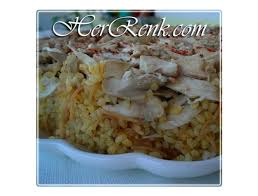 Sehriyeli Tavuklu Bulgur Pilavi