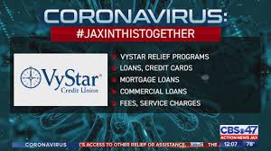 Check spelling or type a new query. Vystar Credit Union Offering Loan Relief Programs Amid Coronavirus Pandemic Action News Jax