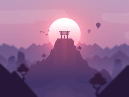Japan Japan Illustration Environment Concept Art Art Wallpaper Download the perfect minimal art pictures. japan japan illustration environment