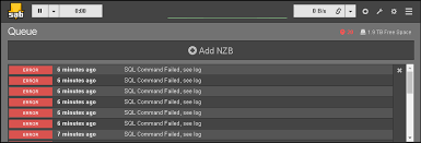 Copy default configuration file to the home directory of nzbget user. Sql Command Failed See Log Nothing In Log Sabnzbd Forums