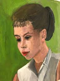 Paintings by Phyllis Skolnick Hirschberg, NYC and Hampton Artist Portraits  of Figures