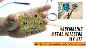 Velleman k7102 metal detector electronics kit. How To Make A Metal Detector At Home Diy Kit Assembly Metal Detectors Working Principle Youtube