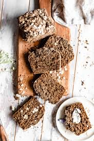 I love bread, and i love this vegan oat bread in particular! Vegan Gluten Free Oat Bread Yeast Free The Banana Diaries