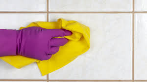 I mixed together bleach and baking soda to make a paste. Covid 19 Stay At Home Guide 5 Effective Ways To Clean Grout On Tiles Architectural Digest India