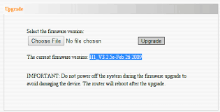 Upgrading A Tenda Router From H1 V3 2 5e Feb 26 2009 Super User