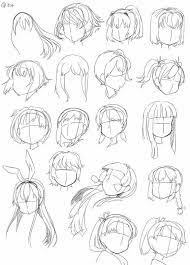Hairstyles Drawing Hair Tutorial Art Drawings Sketches Simple Drawings